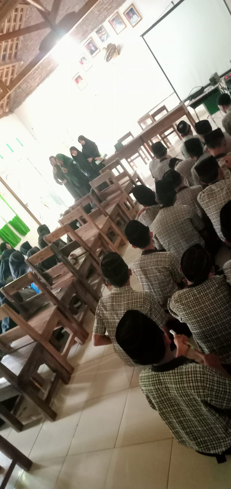 Promosi ke MTs Bustanul Ulum Jembat Batu Sambutan yang hangat, Trimakasih sampai ketemu ditahun berikutnya