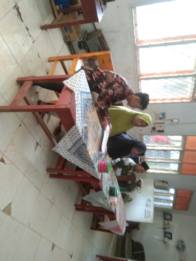 Kegiatan Uji Kompetensi Siswa di Dampingi Orang Tuanya